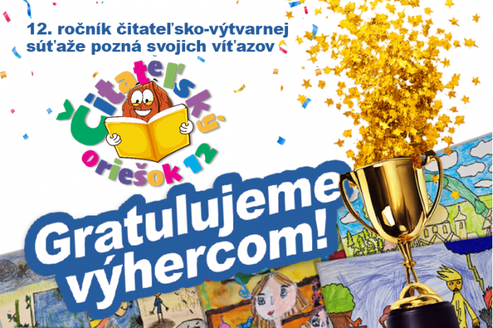 Výhercovia súťaže Čitateľský oriešok 12 sú známi!